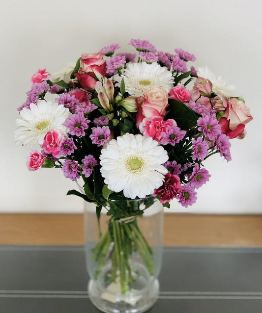 Florist Choice Pinks & Whites – Same Day